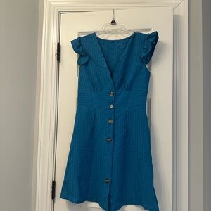 SHEIN Blue Mini Dress